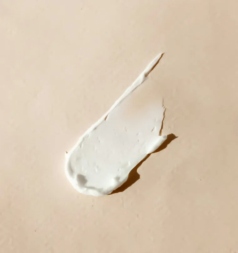 Textura de crema hidratante